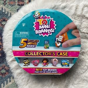Zuru 5 surprise toy mini brand collectors case for mini toys
